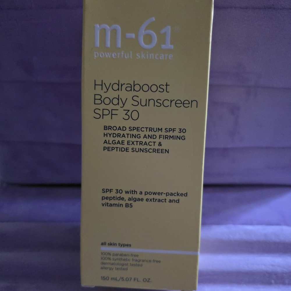 M-61 Hydraboost Body Sunscreen SPF 30 New In B9x